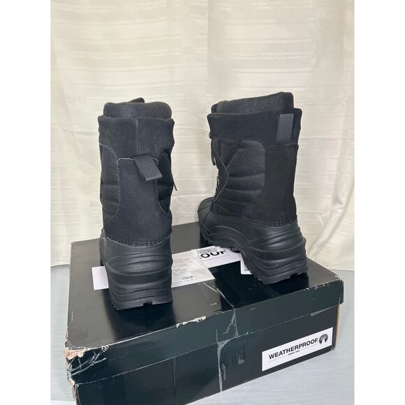 Weatherproof Badger II Waterproof Winter Boots Black Mens Size 13M main image 9